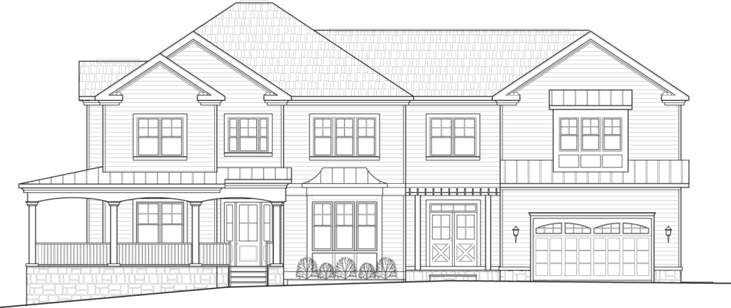 2500 North Nottingham Street, Arlington, VA 22207 - Front Elevation