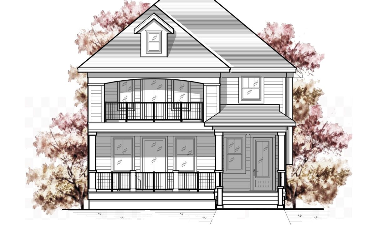 Hart 01 Front Elevation with color for ALL Models page