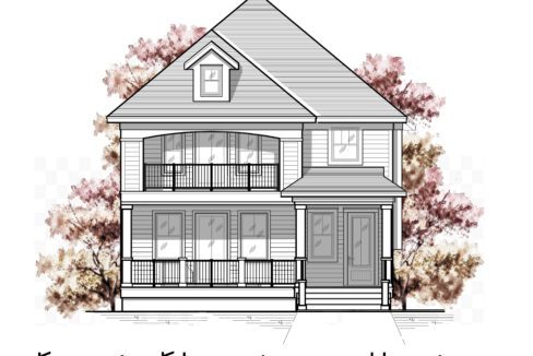 Hart 01 Front Elevation with color for ALL Models page