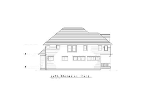 Hart 4 left elevation