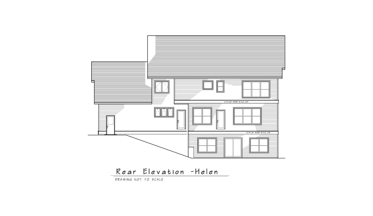 Helen 6 rear elevation