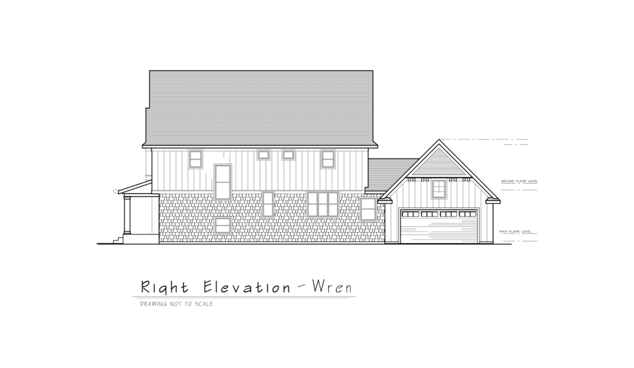 Wren 5 right elevation